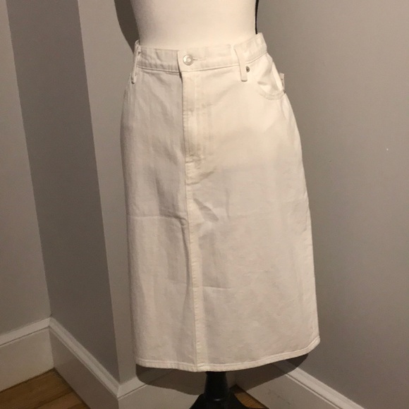 Gap High Rise Denim Pencil Skirt - Picture 2 of 9